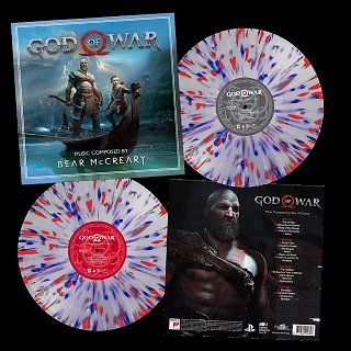 Vinilo God of War Edición Limitada 300 Unidades