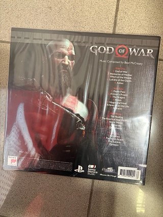 Vinilo God of War Edición Limitada 300 Unidades