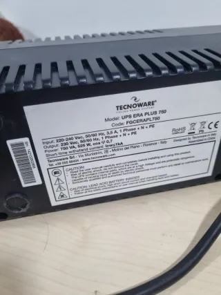 Sai Ups Tecnoware Negro