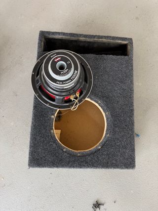 Subwoofer Sony Xplod con Cajón