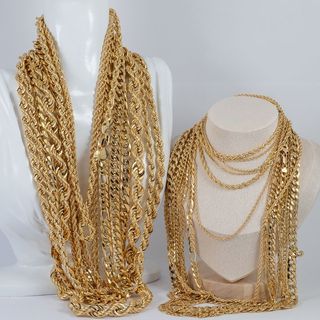 Rosario de oro 18k 750