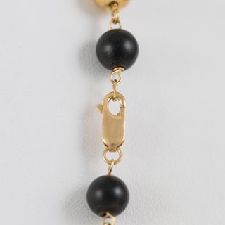 Rosario de oro 18k 750
