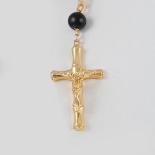 Rosario de oro 18k 750