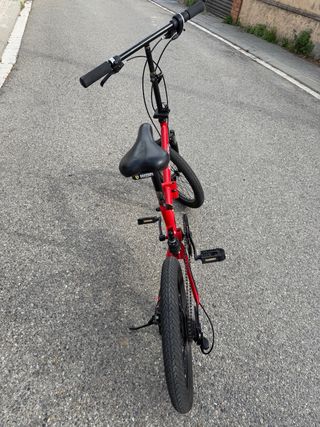 Bicicleta Plegable Ferrari Roja