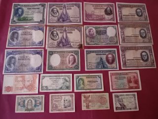 LOTE DE 20 BILLETES ESPAÑA
