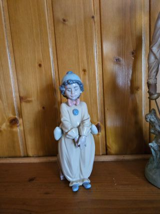 Figura Payaso Pierrot sentado