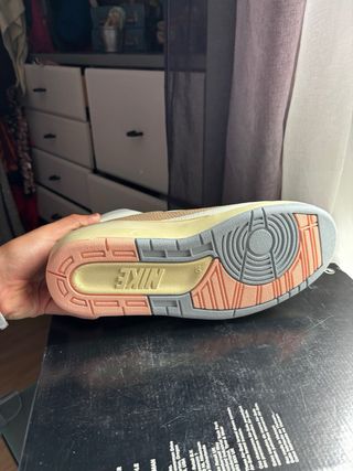 Nike Air Jordan 2 Talla 44 Beige/Blanco