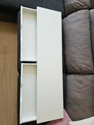 Estantería Alex Ikea Blanca con escuadras