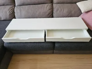 Estantería Alex Ikea Blanca con escuadras