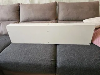 Estantería Alex Ikea Blanca con escuadras