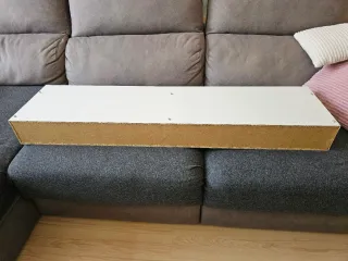 Estantería Alex Ikea Blanca con escuadras