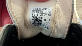 Zapatillas Adidas Samba Beige y Negro Mujer