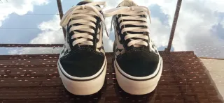 Bambas vans Old School Checkerboard plataforma