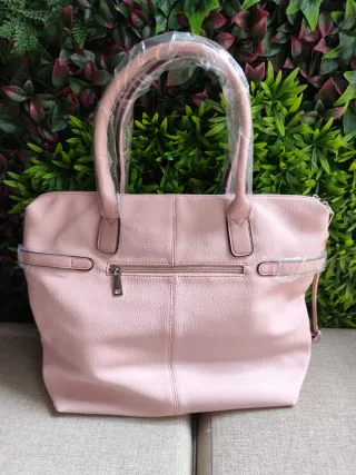 Pack bolso y pendientes Parfois rosa