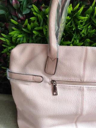 Pack bolso y pendientes Parfois rosa