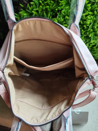 Pack bolso y pendientes Parfois rosa
