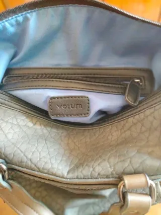 Bolso mujer Volum. Marrón/Gris