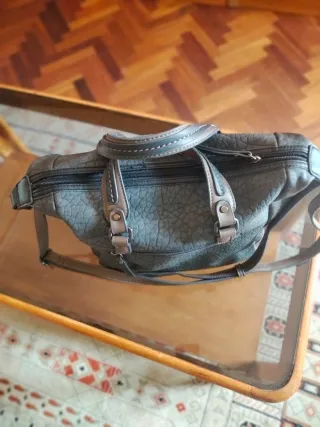 Bolso mujer Volum. Marrón/Gris