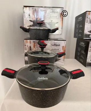 Set 3 Casseruole Bavaria Cucina Justice