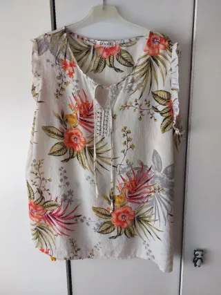 Blusa DODO Talla XL Estampado Floral