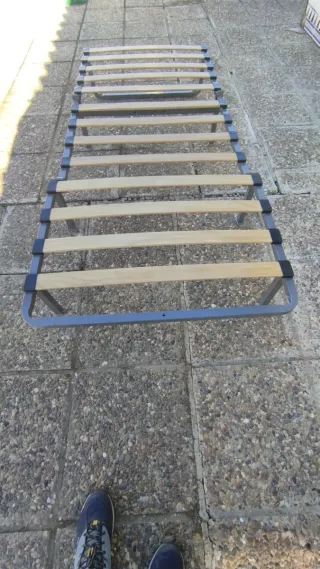 Puf Cama Azul