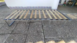 Puf Cama Azul