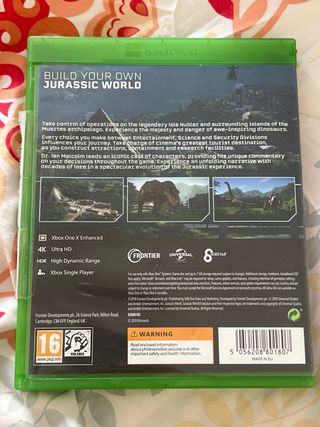 Jurassic World Evolution Xbox One