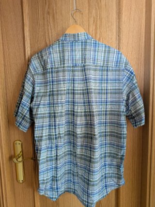 Camisa Lacoste Cuadros Vichy Talla G
