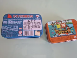 Puzzles Mini Marvel y Piratas