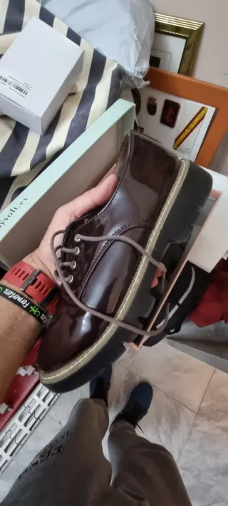 Zapatos charol mujer talla 38