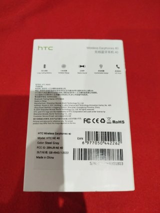 Auriculares HTC NE40 Inalámbricos Nuevos