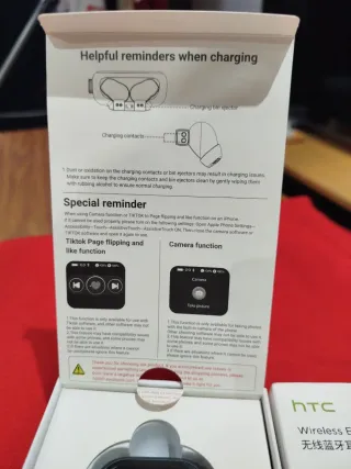 Auriculares HTC NE40 Inalámbricos Nuevos