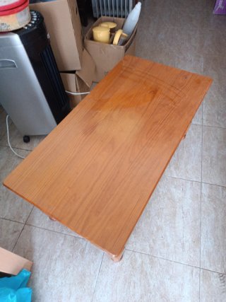 Mesa de centro de madera