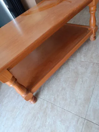 Mesa de centro de madera