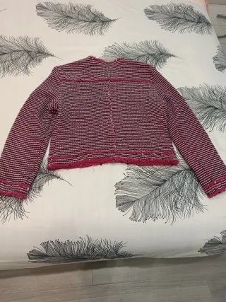 Chaqueta Zara Multicolor Rayas Rosas