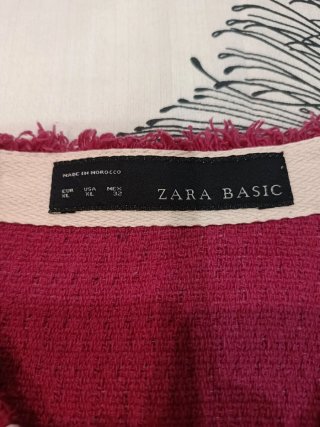 Chaqueta Zara Multicolor Rayas Rosas