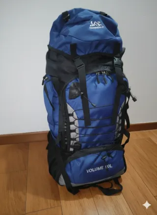 Zaino Trekking Mountainland 90L Blu/Nero