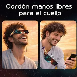 Gafas seguras para eclipse solar y discos sensores