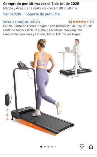 Cinta de Correr/Andar Eléctrica