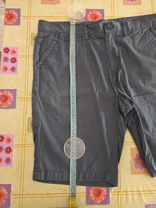 Pantaloncino Bermuda uomo in cotone, taglia 52 XL
