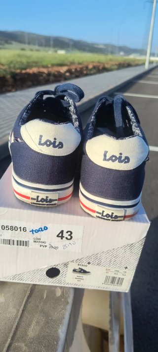 Zapatillas Lois Azul Talla 43