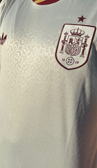 Camiseta Adidas Selección Española Blanca