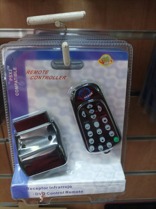 Control Remoto Infrarrojo Hador PS2 Compatible