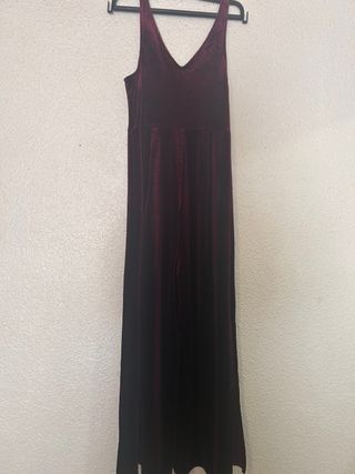 Chaqueta con flecos beige y marrón