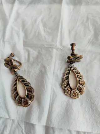Pendientes Vintage Dorados