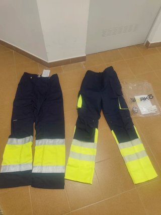 Pack 4 Pantalones Trabajo Work Talla M
