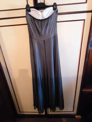 Vestido de fiesta largo negro