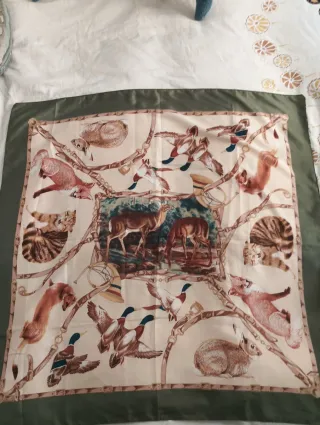 Lote 3 Pañuelos Estilo Hermes Vintage