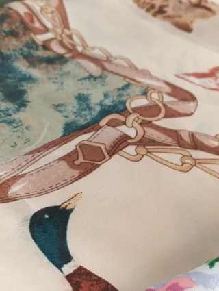 Lote 3 Pañuelos Estilo Hermes Vintage