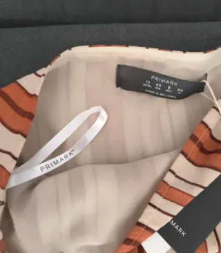 Falda larga Primark colores teja